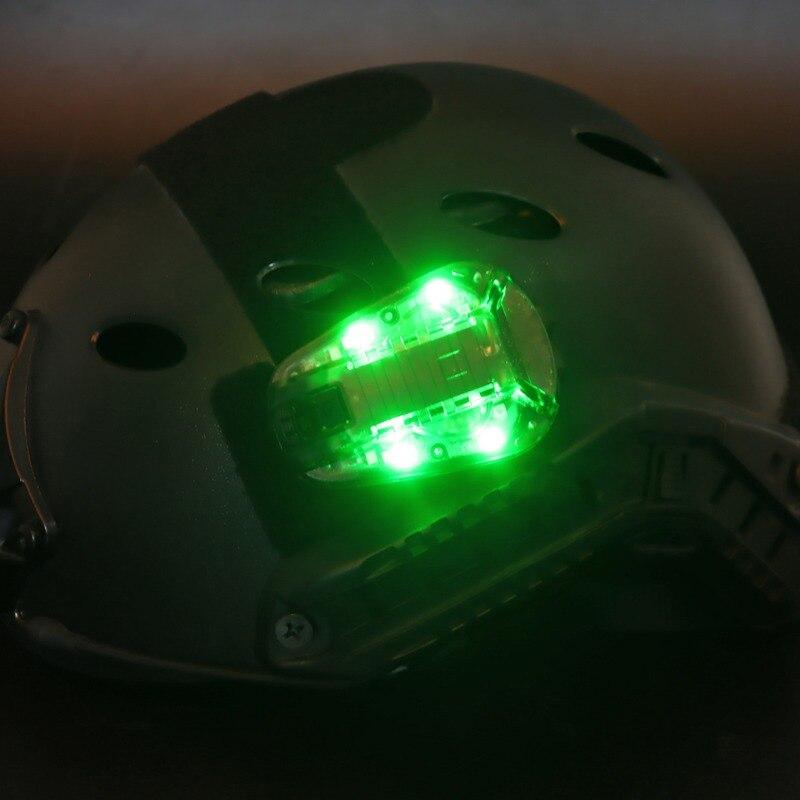 Multipurpose Helmets Strobe Light Waterproof Ladybird Lamp Tactics Survival Safety Flash For Camping Outdoor Tool