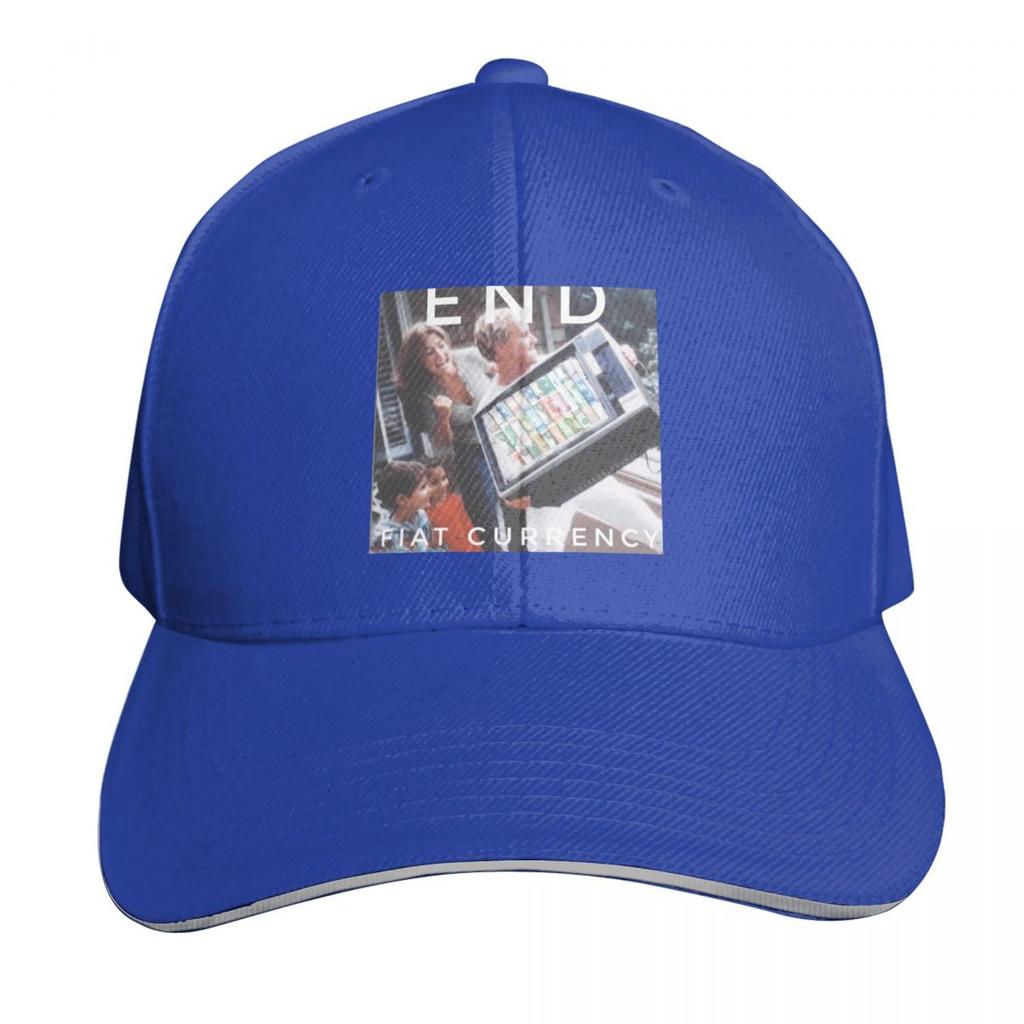 END FIAT CURRENCY Baseball Cap Trucker Hat New Hat Unisex hat Unisex For The Sun For Women Unisexs