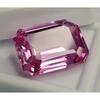 Pink Tourmaline Natural 17-19 Ct Emerald Cut Beautiful Certified Loose Gemstone