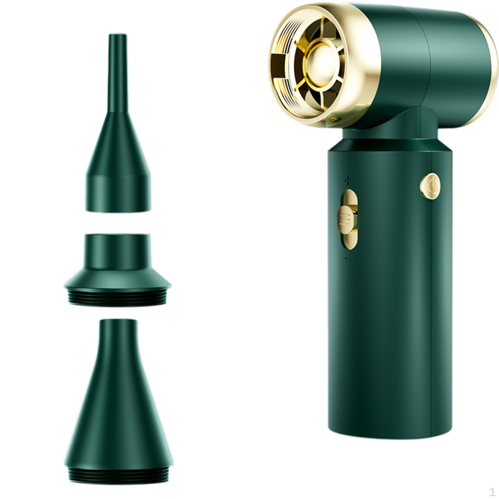 

Компактный персональный вентилятор, портативный мини-циркулятор воздуха для путешествий и использования на открытом воздухе зелёный