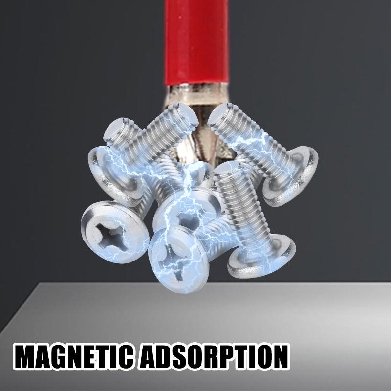 Silný magnetický bit do šroubováku Ocel S2 Protiskluzové bity pro elektrický rázový utahovák PH2 Šroubovák Šestihranná stopka Vrtací hlava Power Tools