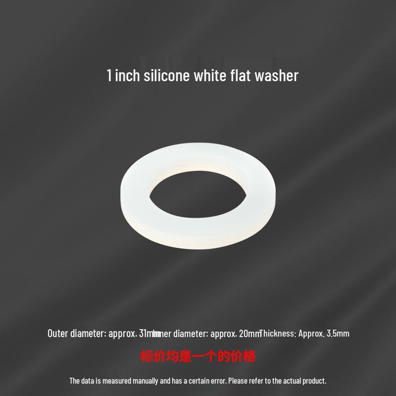PTFE and Silicone/Nitrile Rubber Gaskets for Gas Pipe Sealing