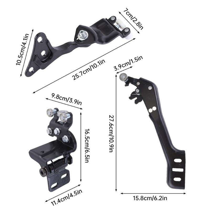 Sliding Door Hinge Roller Kit Right Side BK31V268B40AF BK2Z1525000D BK2Z1525000A BK3Z1525028 KK3Z1525028AA KK3Z1525028E