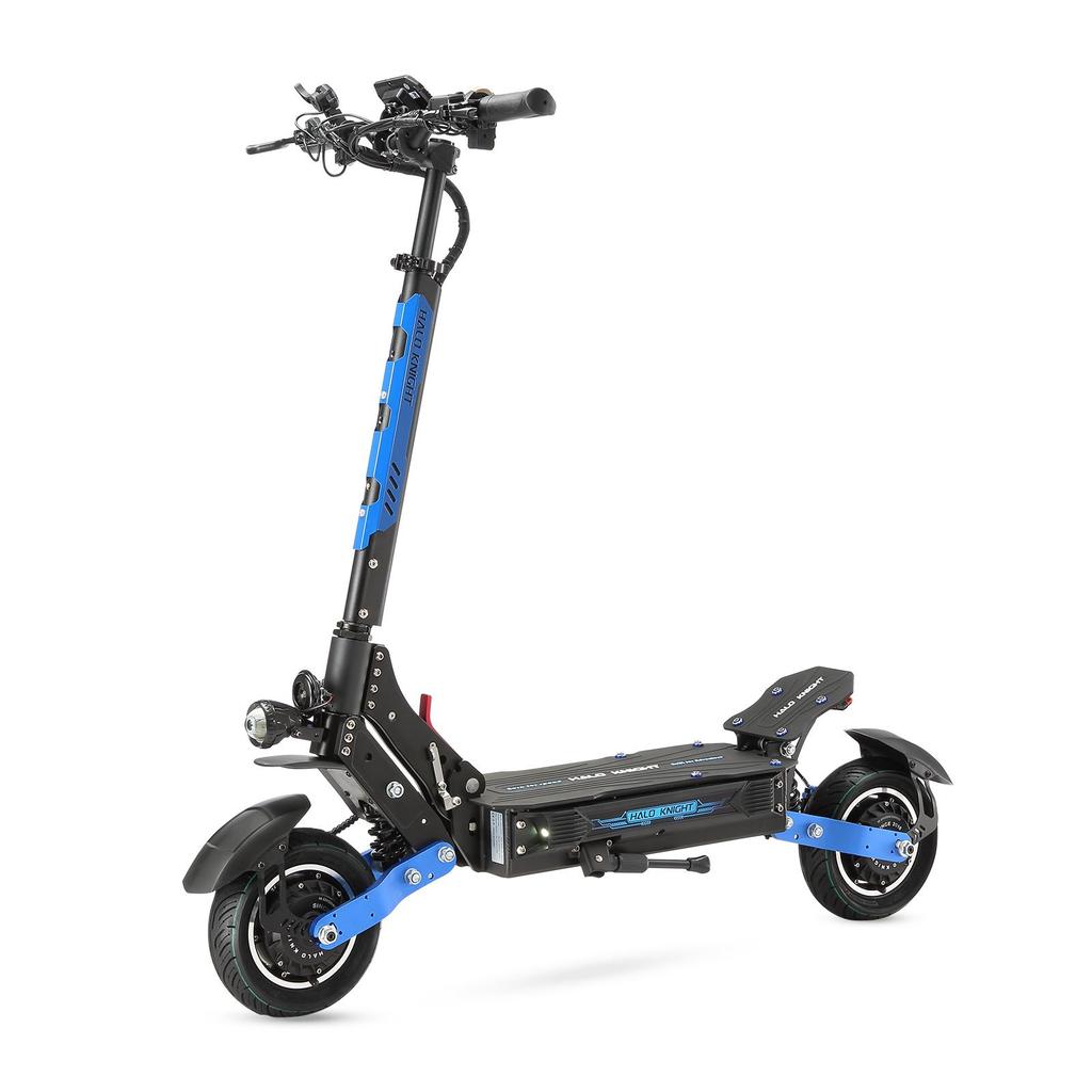Halo Knight T108 Electric Scooter 10 Inch Road Tire Dual 1200W Motor 52V 28.8Ah Battery