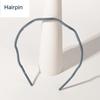 Colorful Matte Plastic Headband Korean Style Anti Slip Teeth Hair Clasp for Women Face Wash Press Hair Comfortable