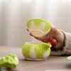 NUOVA Tazza Fiera del Cavolo con Manico Set da Tè per la Casa Giada Grasso di Montone Ceramica Divisorio Tazza da Tè Articoli per Filtro da Tè per la Casa Cinese