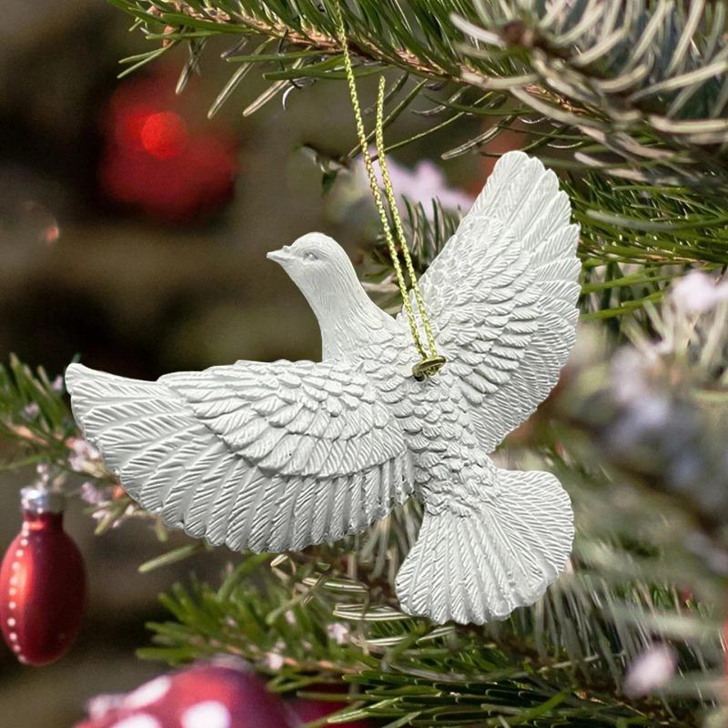 New Year Christmas Ornament Doves Style Friendship Doves Christmas Tree Ornaments Best Gift for Someone Special