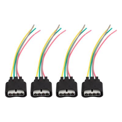 4pcs Ignition Coil Pigtail Connector Harness Kit 4 Pins Replacement for Camry Corolla Highlander