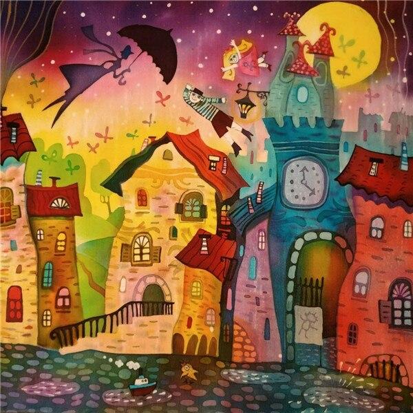 Diamond Painting Kit Flower Landscape 5D DIY Diamond Embroidery Sale Dandelion Pictures Of Rhinestones Handicraft