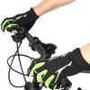 1 Pair Unisex Sports Gloves Shock Damping Brthable Nylon Gloves for Outdoor Cycling