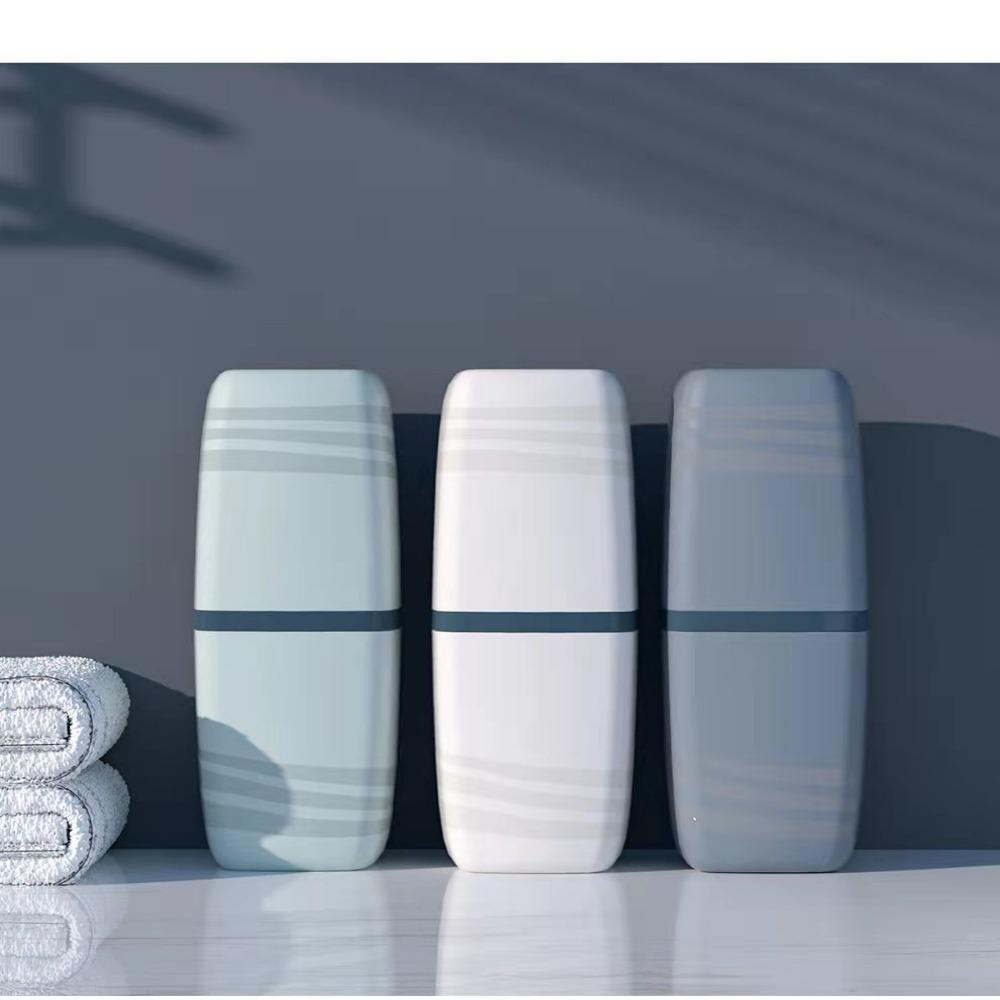 Portable Cylinder Household Set Storage Box Toothbrush Cup Mouthwash Cup Wash Cup