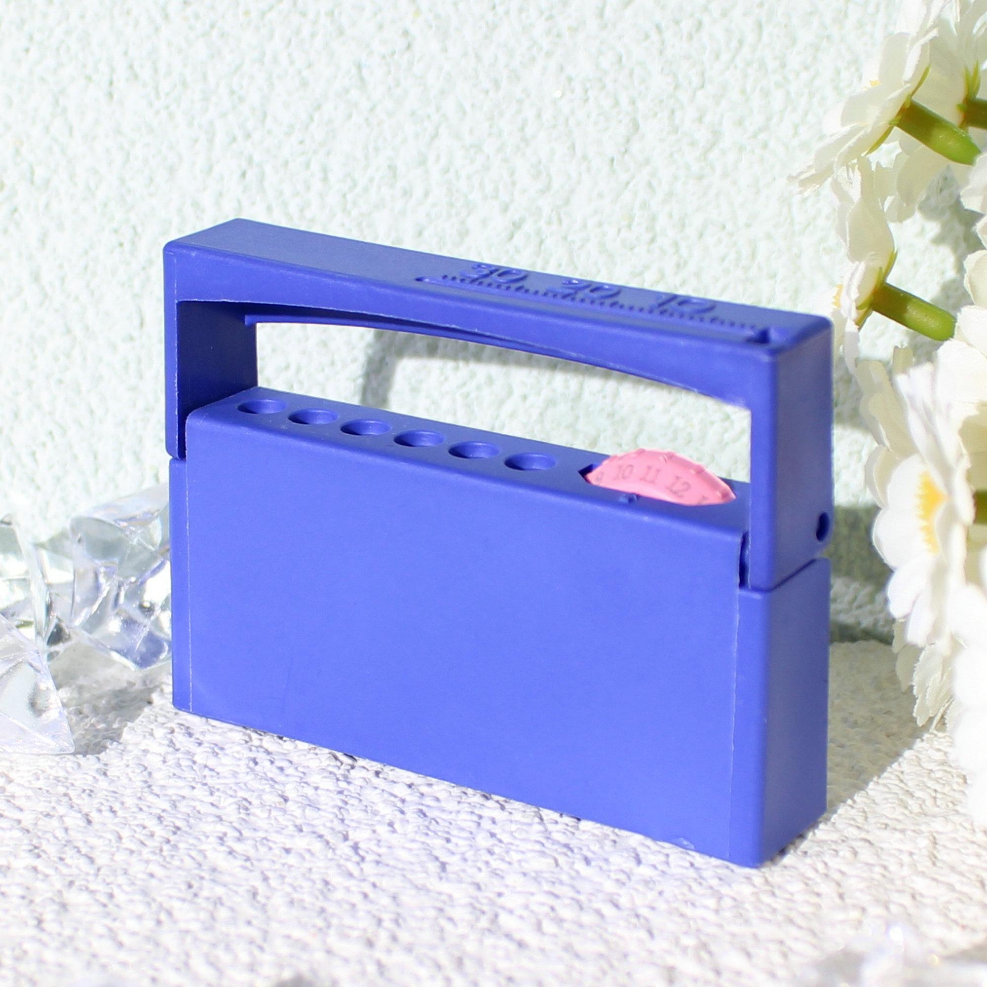 Binchi Health Electronics Autoclavable Dental Endo Files Holder Box 6 Holes For Root Canal Instrument Disinfection Dentist Tool