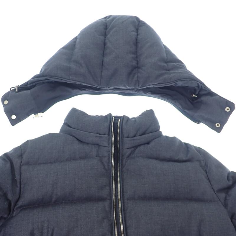 TATRAS  MTAT20A4289-D 3 Down jacket Navy wool/silk mens