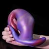 Liquid Silicone Anal Plug with Anchor Base - Realistic Dildo for Anal Training, Butt Plug Sex Toy for Men and Women