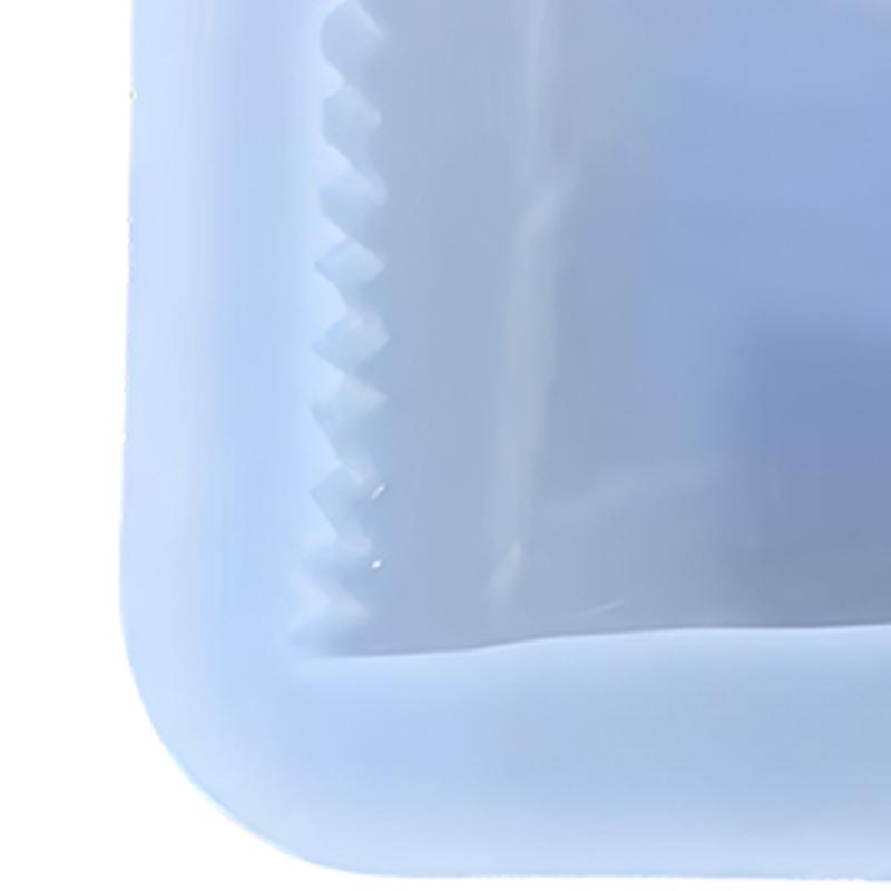 Resin Casting Silicone Mold for Candy Bag Shaker Charms, Flexible Single Cavity Mold with Rounded Center for Pendant DIY and Small Craft Projects