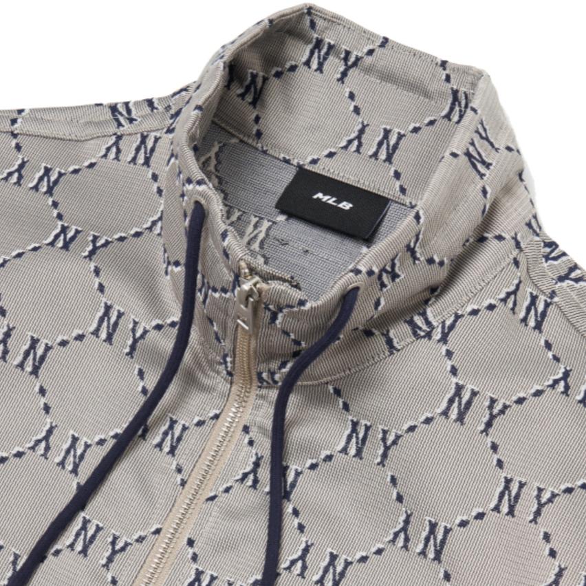 New MLB MONOGRAM Reading Collection Jacket Fall Men's Gray 3LWJM0321-50BGS