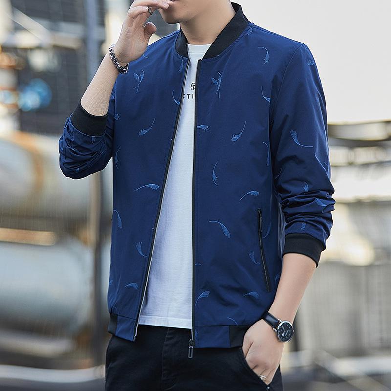 

Men s Trendy Casual Jacket for Spring & Autumn 2024 4XL синій