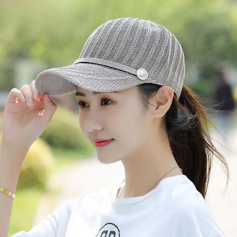 Women's Hat Summer Breathable Mesh Fashion Baseball Cap Outdoor Sun Protection Sun Hat Female Versatile Sun Hat