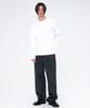 LMOOD Essential Supima Long Sleeve White