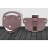 Door Roller Sliding Door Wheels Home Improvement Brown white Wheel Functional Sliding Components Long-lasting Performance
