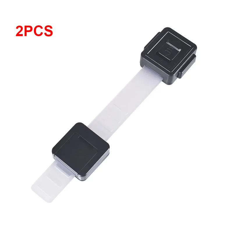 1-8PCS Child Safety Lock  Drawer Lock  Baby Proofing Products Proof Drawer Oven Door Locks Adjustable Length Easy To Install