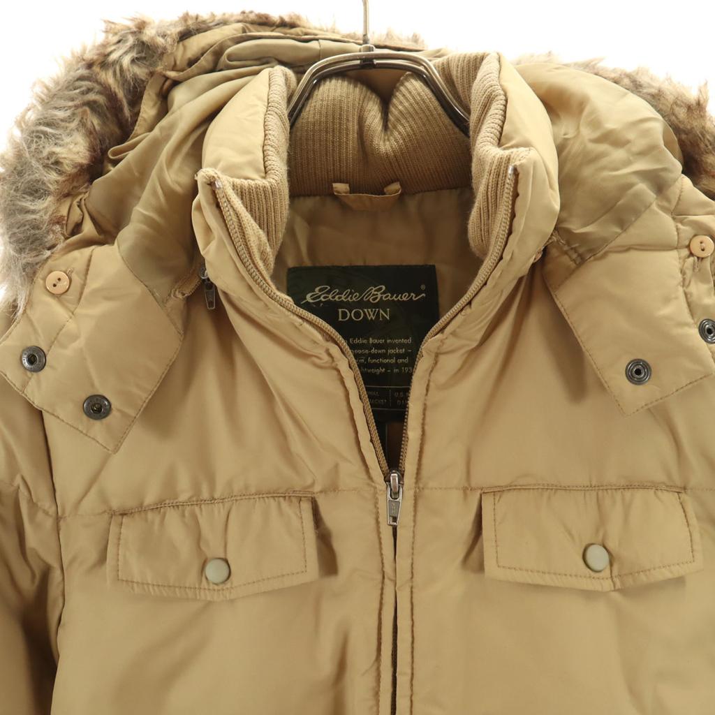 Eddie Bauer Down jacket S Beige Outdoors Women Used