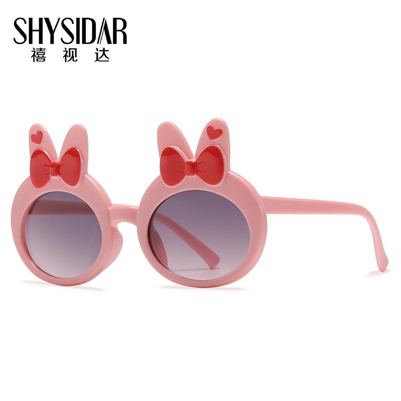 3081 Children'S Rabbit Ears Bow Sunglasses Baby Girl Cute Sunglasses Fashion Photo Glasses