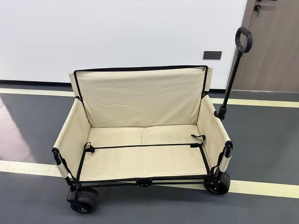 Multifunctional Outdoor Camping Seat and Trolley Cart for Picnic and Fishing