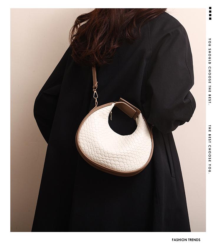 2025 Ρετρό Γυναικεία Τσάντα Χιαστί Σχήμα Ημισελήνου – Ειδικού Σχεδιασμού Τσάντα Ώμου