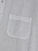 PSSHOPPER Pigment High-Density Damaged Shirt [Light Gray]