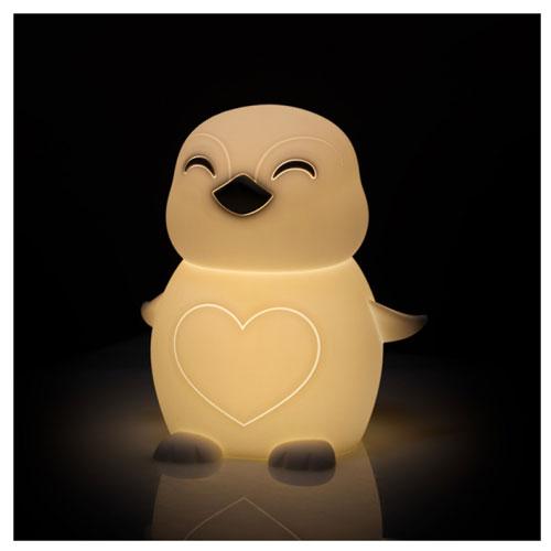 Lil Dreamers Soft touch LED-ljus (Pingvin)