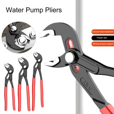 Groove Joint Pliers with Ergonomic Handle High Hardness Adjustable Pliers V-Jaw Tongue