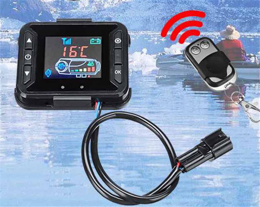 12V Car Truck Diesel Parking Heater LCD Monitor Switch+Remote Controller Kit