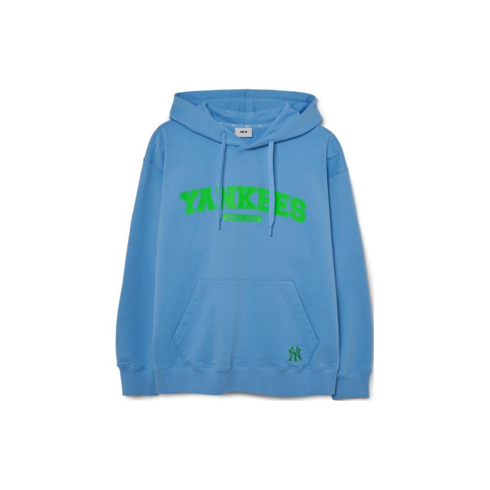 MLB College Style Series Sweatshirts Unisex Blue Hooded Moderate Regular 3AHDV0134-50CBL XS