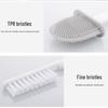 Wall-mounted Silicone Toilet Brush Set