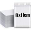 100/10pcs Thickened White Bubble Envelopes Bags Waterproof Self Sealing Shipping Bags Packaging Bag Mailers Storage Organizer