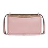 New COACH Bandit Coated Canvas With Luxury Style Refined Calfskin Shoulder Bag, Crossbody Bag Small Women's Brown & Pink CF936-LHRJ8