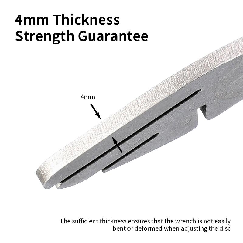 Adjustment Bicycle Rotor Truing Tools Durable Stainless Steel Bike Brake Disc Repair Tools