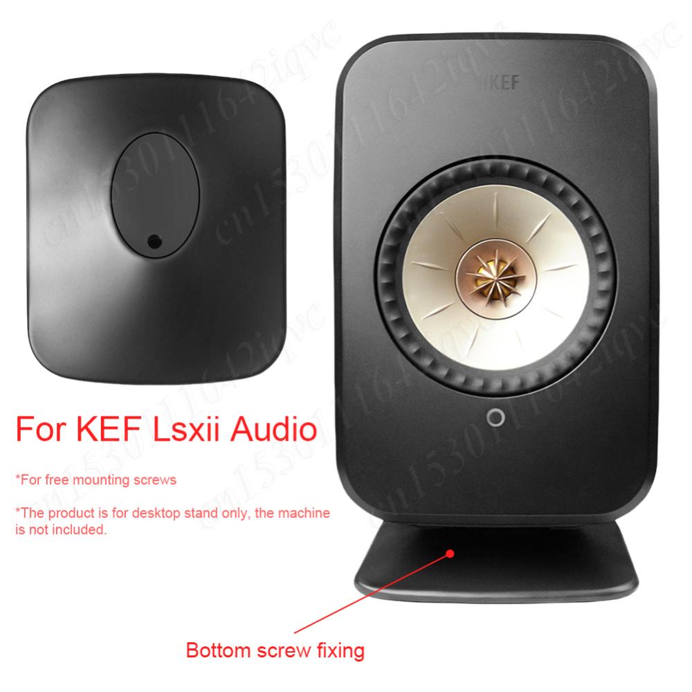 Lautsprecher-Stützbasis Desktop-Ständer für KEF Lsxii Lautsprecher Schreibtischunterlage Stabil Schreibtisch Studio Lautsprecherhalter Lautsprecher-Tischbasisständer