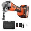 Cordless Metal Nibbler, with 20 V 4000 mAh Battery, 2200 RPM Efficient Brushless Motor, Electric Nibbler Metal Cutter with Plastic Carrying Case for