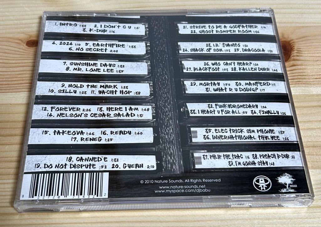 [USED] DJ BABU BEAT TAPE EVIDENCE J DILLA