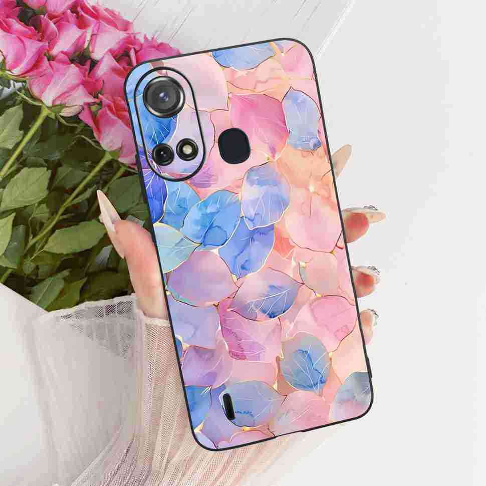 CAse For ITEL A58 Lite Silicone Soft Cover Capa For ITEL A58 A 58 Lite A58Lite New Fashion Butterfly Back Cover Bumper Capa