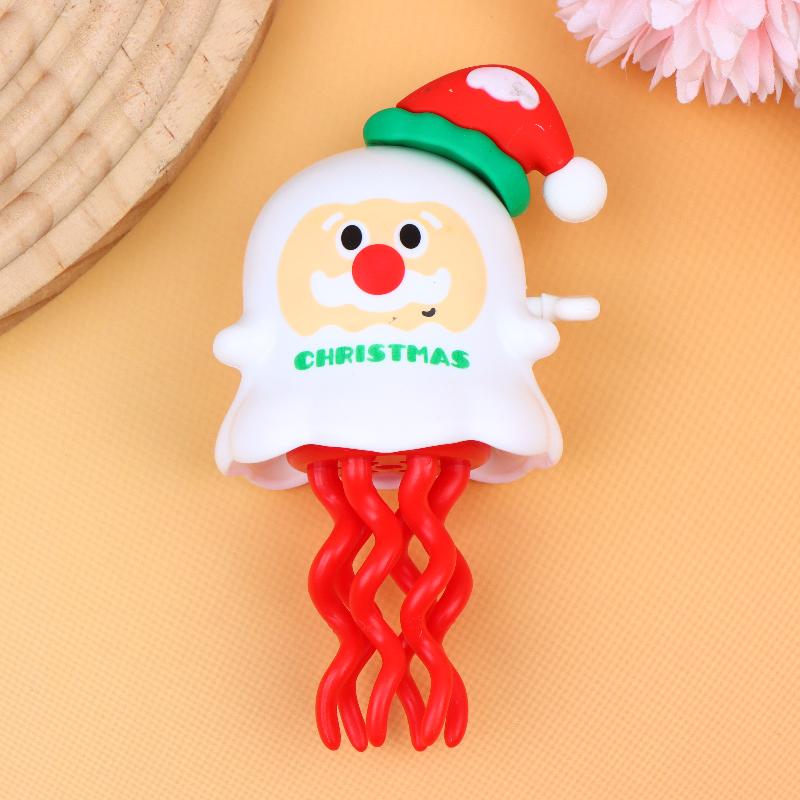 Christmas Wind Up Toys Creative Magic Twisting Dancing Santa Elk Prank Toys for Kids Xmas Classroom Rewards Prizes Gifts