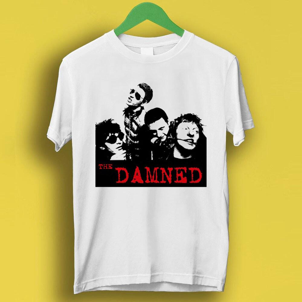 

The Damned New Rose Виниловая Обложка Музыкальное Издание Подарочная Футболка P2137 S