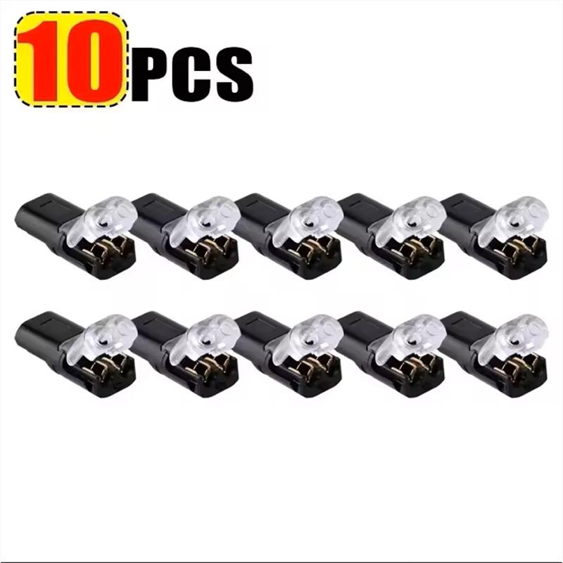 D2 Two-Wire Pin Strip-Free Plug Butt Plug Type Removable Quick Connection Terminal Automotive Connector Electrical Connector