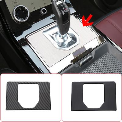 For Land Rover Range Rover Evoque 2020-2026 ABS Carbon Fiber Car Center Console Gear ShiftPanel Decorative Frame Car Accessories