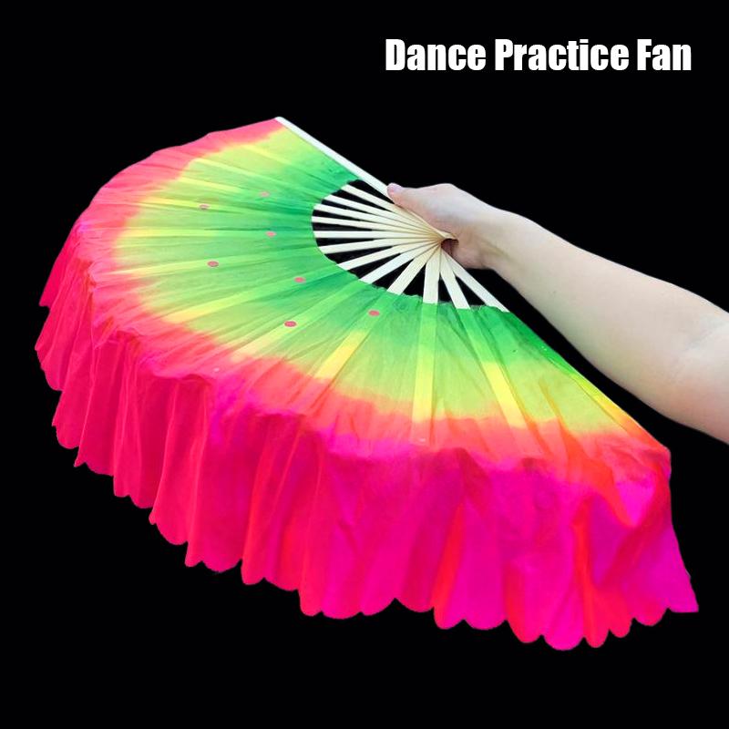 1PC provides a lightweight fitness dance fan that is easy to grip supports and is sturdy on both sides