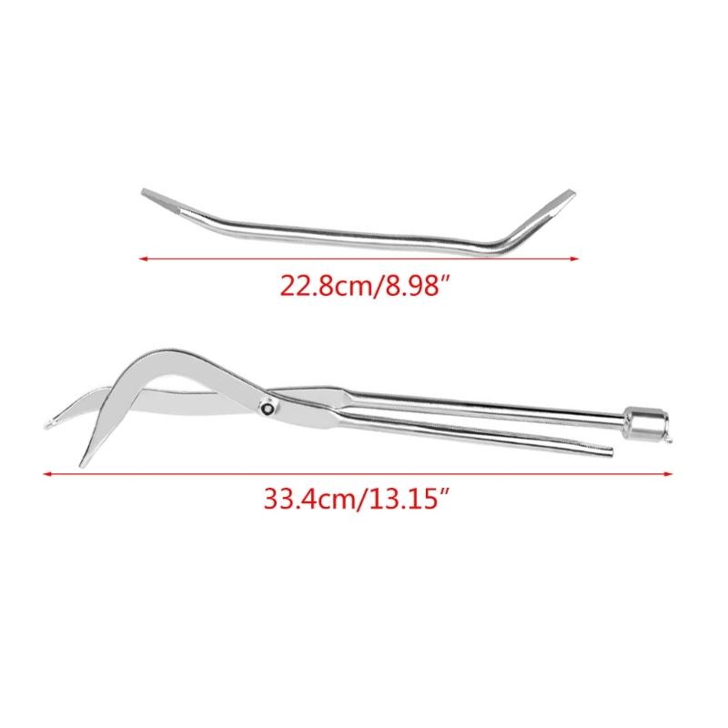 Car Vehicle Drum Brake Line Shoe Return Spring Repair Car Remover Installer Workshop Tools Plier Tool Multifunctional