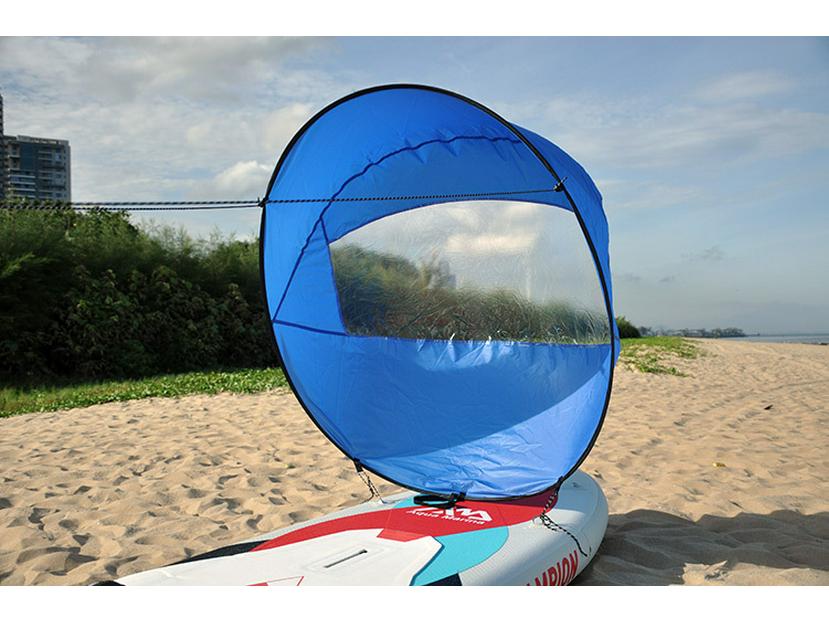 Kayak and Paddle Board Downwind Sail - Lightweight, Portable, and Foldable