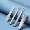 SEESOO 4-Piece Nail Clipper Set